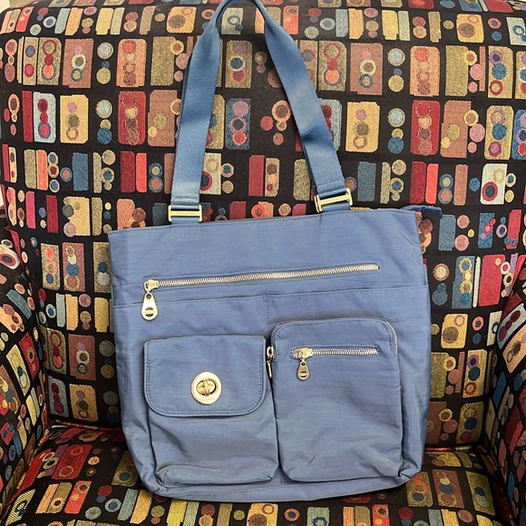 Baggallini Handbags - Slate Blue Baggallini Shoulder Bag